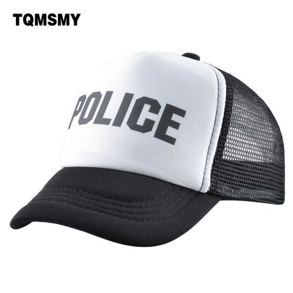 

caps hats tqmsmy police summer casual cap kid's baseball hat children visor cap boy snap back hats for girls mesh baseball hats tma35 w, Yellow