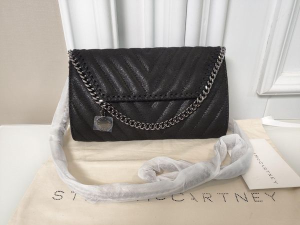 

new fashion bags women chain handbag stella mccartney leather shopping bag size22x14x3cm