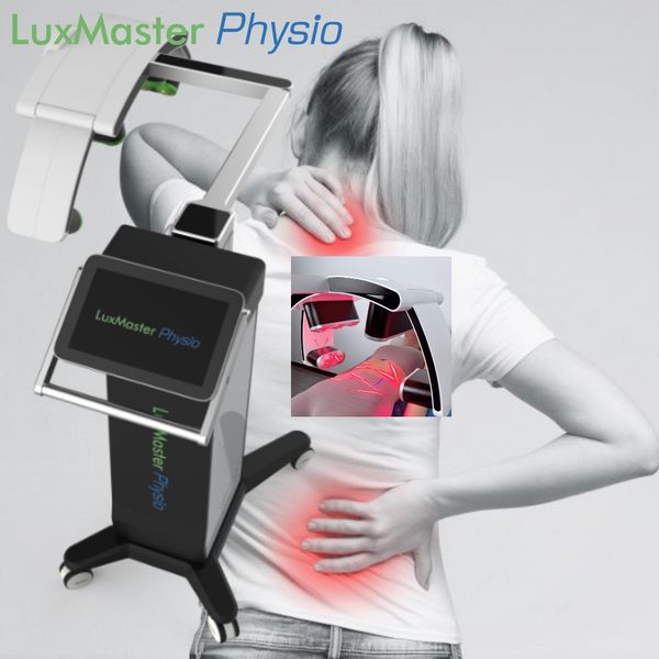 

cold laser therapy for pain management lllt 405nm 635nm machine with 10d diodes, Black