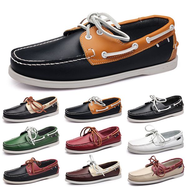 

casual shoes men black leisure silvers taupe dlives browns grey red green walking low softs multi leather mens sneaker outdoor trainer