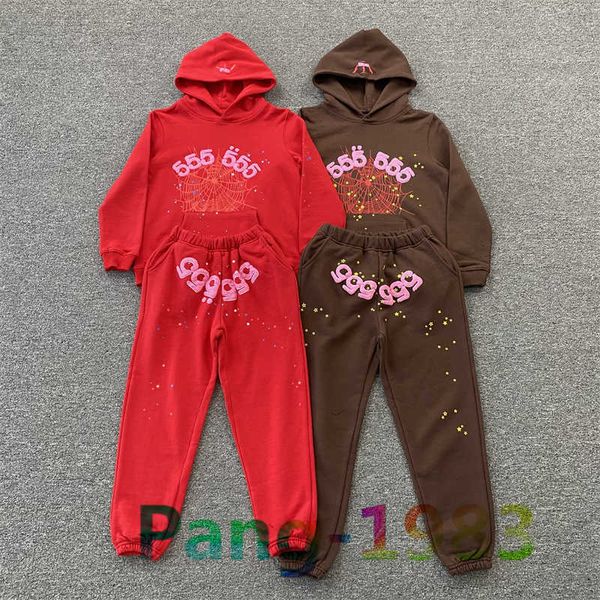 

Men's Hoodies Fashion Sp5der 555555 Sweatshirts designer hoodie for kids boys girls high quality spider young bandit sweater set, 12