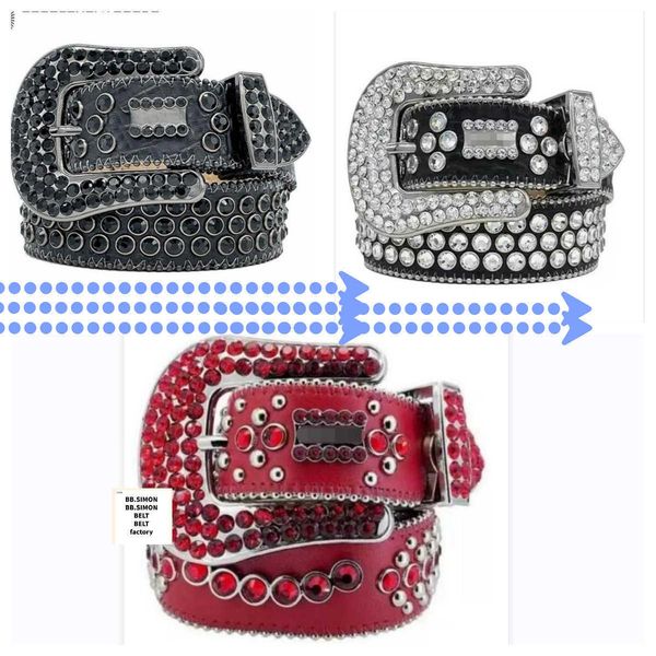 

with boxdesigner belt bb belt simon mens belt for women shiny diamond belts black on black blue white multicolour with bling rhinestones as, Silver