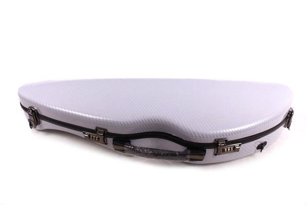 

new 4/4 violin case carbon fiber violin box with two code lock strong light