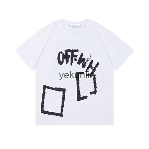 

summer mens t shirts women designers loose tees fashion brands offs mans polos casual white shirt luxurys clothing street shorts sleeve tsh, White;black
