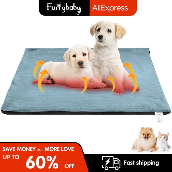 

kennels pens furrybaby winter dog bed self-heating pet mat dog blanket cat beds large thermal blanket warm bed pet blanket dog accessories w