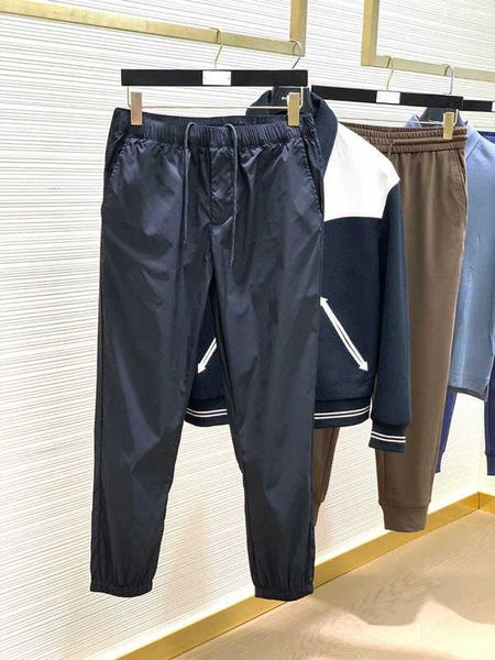 

Pants Men's Casual Luxury Versatile Triangle Standard Iron Brand Guard ZJWB, Royal blue
