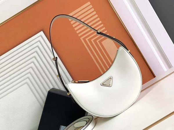 

10a r curved messenger bag, lambskin handbag shoulder bag with box.