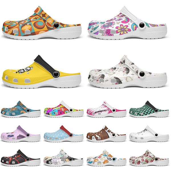 

Customized Glossy exquisite clean comfortable beautiful Diy shoes for men and women's indoor slippers 89195