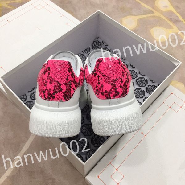 

new men womens fashion shoes lace-up flat platform designer sneaker black genuine leather air cushion sneake