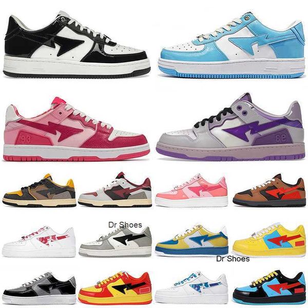 

mens casual shoes 2023 sk8 sta designer camo black white green red orange camouflage womens trainers sports sneakers platform shoe with