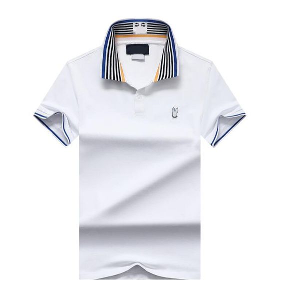 

business polo shirt 2023 summer thin style casual all-match short sleeve t-shirt men, White;black