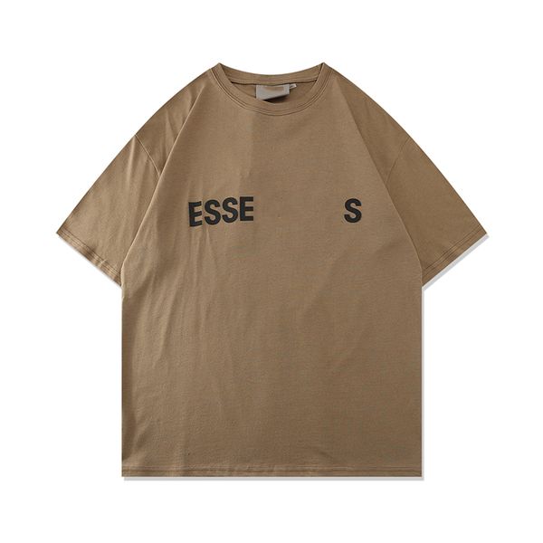 

summer men women essent t 22 shirt designers essen casual shirts luxury shorts tshirts essentail chest print fashion letter tees essentiel t, White;black