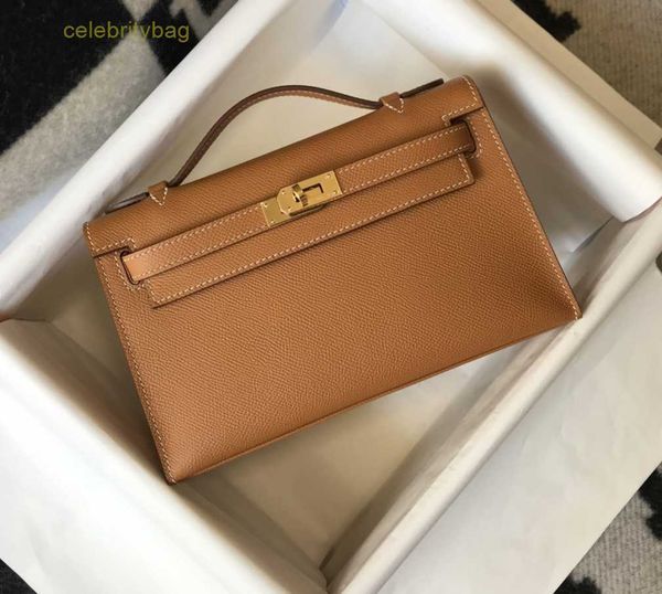 

designer kelliess handbags hemres mini 2023 new bag generation 1 one shoulder crossbody portable chain leather women's cowhide has logo