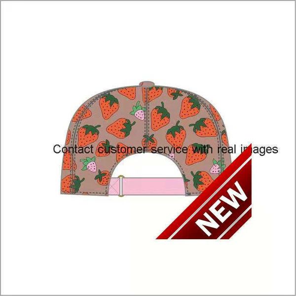 

quality 88high strawberry baseball caps man's cotton cactus classic letter ball caps summer women sun hats outdoor adjustable snapback, Blue;gray