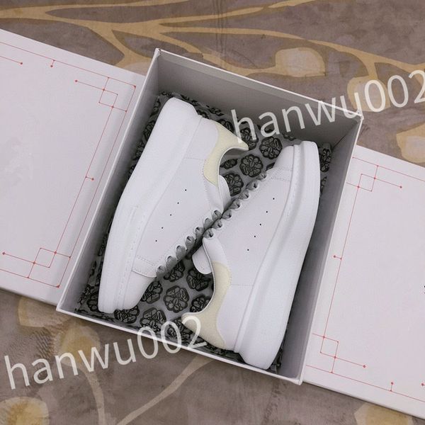 

luxury casual men women fashion shoes lace-up flat platform designer sneaker black genuine leather air cushion sneake