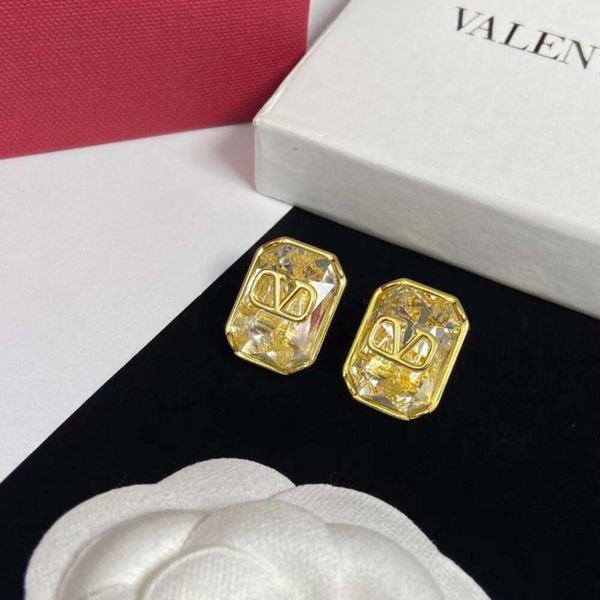 

Classic Designer Earrings Jewelry Letter V Valentinolies jewelry High Edition Earstuds High Grade Earstud Temperament Simple Ear Jewelry Womens Christmas gift