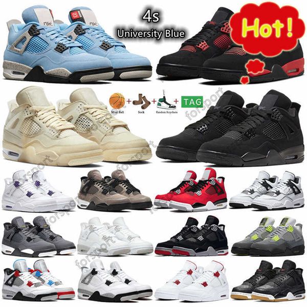 

quality designer jumpman 4 sail basketball shoes 4s noir university blue black cat shimmer men star fish mushroom orange metallic women trai