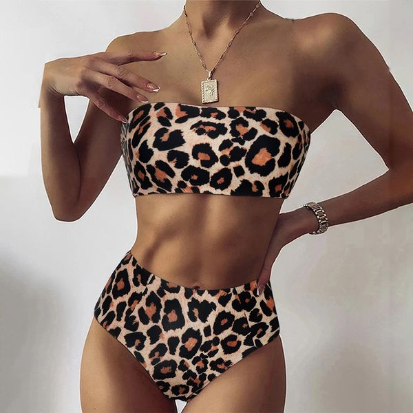 

women's swimwear bikini set women swimsuit mujer high waist push up beachwear bathing suits swimwear brazilian bandeau bikini woman 230, White;black