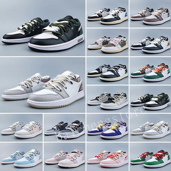 

jump man 1 low og shoes men women patent bred toe concord cool grey size 13 shoes black white unc chicago lost mystic navy reverse mocha tie, White;red