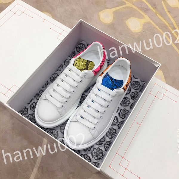 

men womens fashion shoes lace-up flat platform designer sneaker black genuine leather air cushion sneake