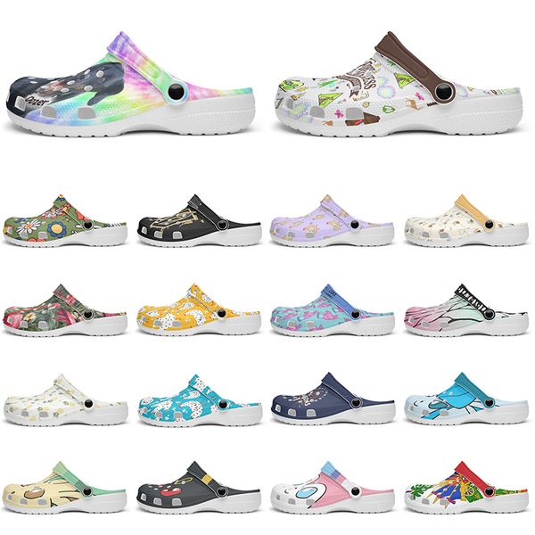 

Customized Glossy beautiful lovely fashion beautiful Diy shoes for men and women's indoor slippers 102179