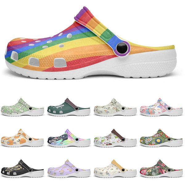 

Customized Glossy beautiful lovely fashion beautiful Diy shoes for men and women's indoor slippers 100583