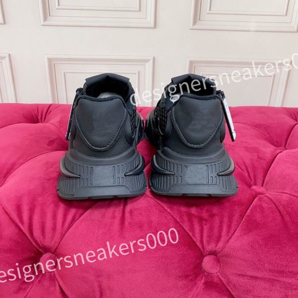 

2023 casual boots shoes for mens women leather black white flat platform sneaker fashion