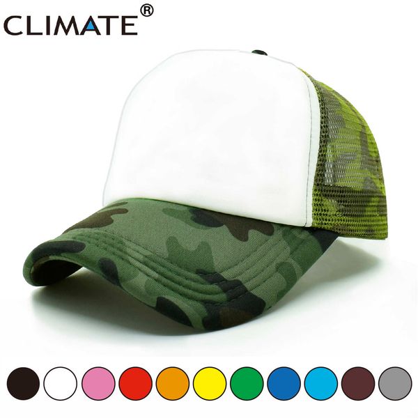 

caps hats climate blank trucker caps camouflage dad hats family diy caps men women kid children hip hop hat solid no blank caps w0408, Yellow