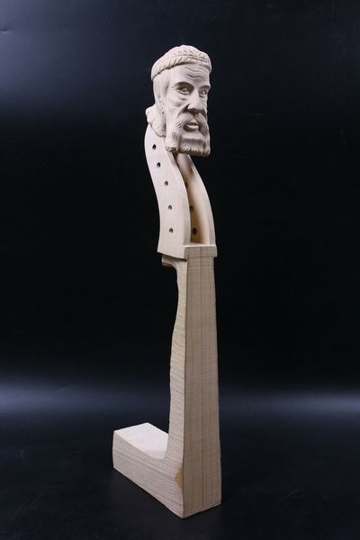 

advanced maple 4/4 cello neck hand-carved full size cello head neck