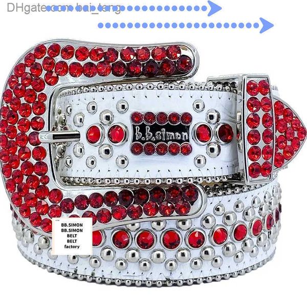 

with boxdesigner bb belt simon belts for men women shiny diamond belt black blue white multicolour with bling rhinestones as gift baiteng11, Silver