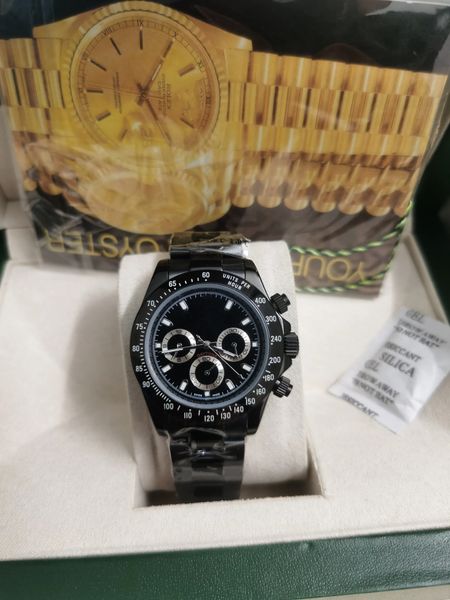 

with box brand new fashion style men watch 40mm mechanical full stainless steel automatic 2813 movement sports watches mens wristwatches gif, Slivery;brown