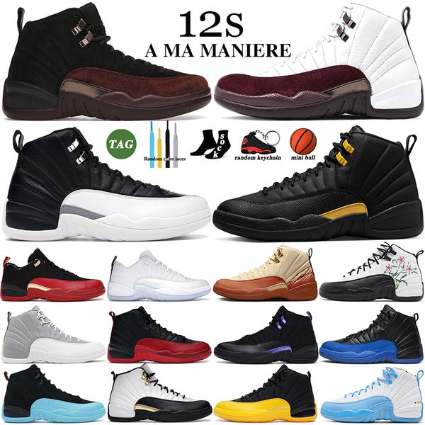 

12 jumpman 12s men basketball shoes royalty black taxi stealth playoffs reverse flu game eastside golf fiba winter university gold mens trai