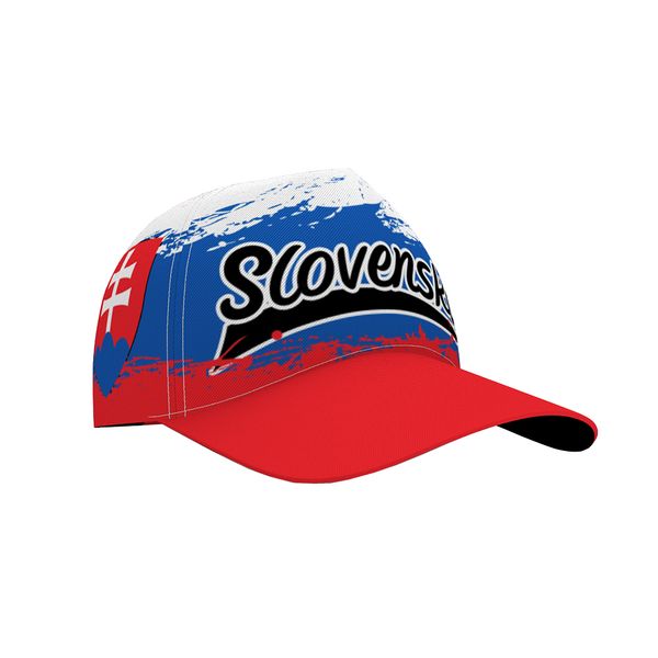 

slovakia baseball caps custom made name team logo sk hats svk country travel slovensko nation slovak republic flag headgear, Blue;gray