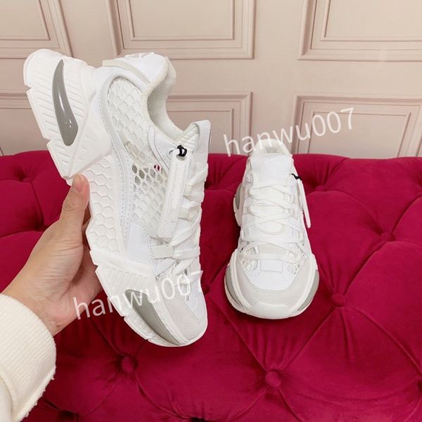 

2023new brand women men fashion designer shoes runner trainers suede leather low-cut shoes black white slip-on casual shoes