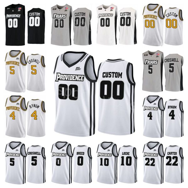

custom college basketball 10 noah locke jersey providence friars 4 jared bynum 0 alyn breed 23 bryce hopkins 5 ed croswell 22 devin carter b, Black