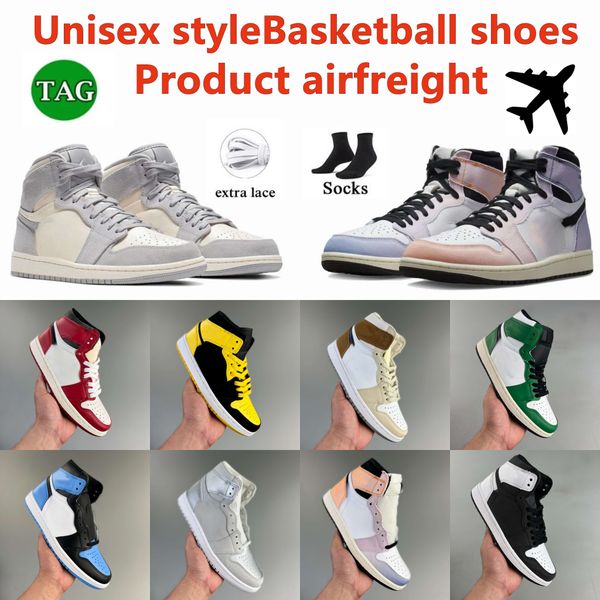 

jumpman 1 og 1s mens basketball shoes lost found bred patent university blue stage haze hyper royal dark mocha denim visionaire heritage men