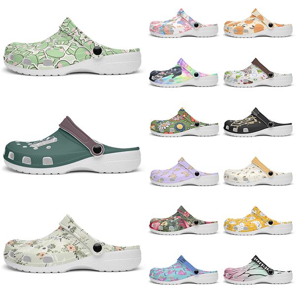 

Customized Glossy beautiful lovely fashion beautiful Diy shoes for men and women's indoor slippers 102185