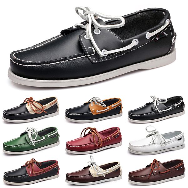 

casual shoes men black leisure silvers taupe dlives brown grey red green walking low soft multi leather mens sneaker outdoor trainer