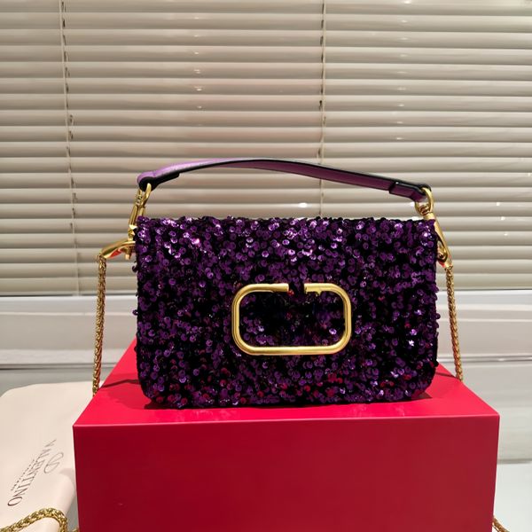 

High fashion ladies shoulder bag crossbody bag wallet designer bags handbag shopping bags small capacity sequin decorative party essentials, Yellow