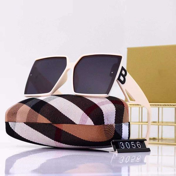 

b family's large frame polarized light female internet celebrity anchor, same style sunglasses, trendy glasses, korean board, super fas, White;black