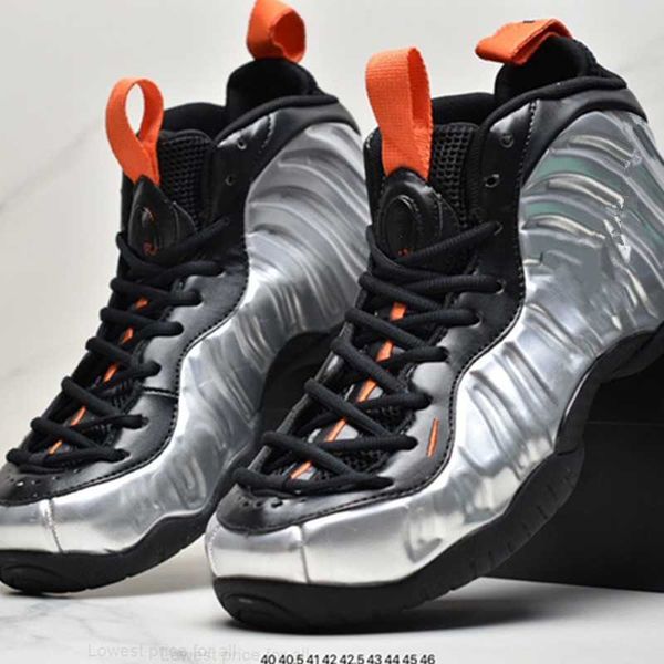 

40-46 men sizes foam one posite 1 shoes high basketball shoe boots hardaway sneakers reflective hologram northern lights shattered backboard