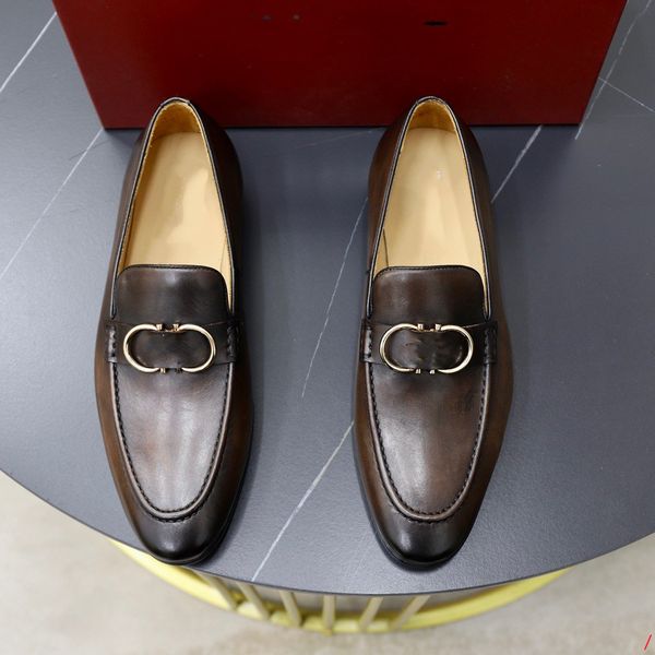 

f9/3model 2023 spring suede leather men shoes oxford casual shoes classic sneakers comfortable footwear designer dress shoes large size 45, Black