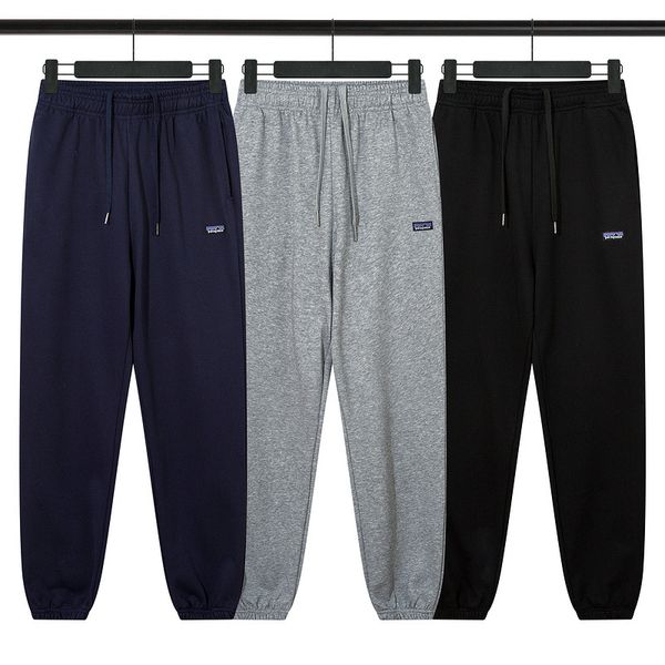 

pata fashion designer pants men pants cotton thin loose outdoor sports casual mens pants, Black