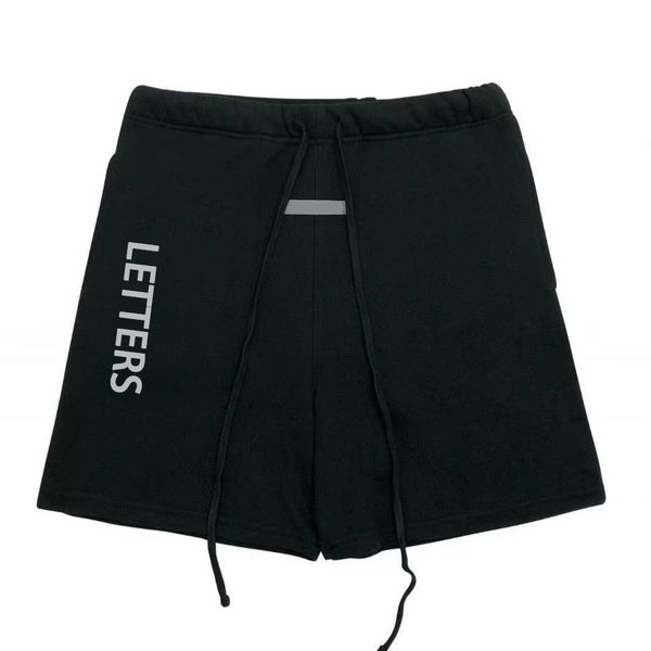 

mens designer printed essentail shorts letter sports casual loose style essent short drawstring knee lengh high street wear clothing summer, White;black