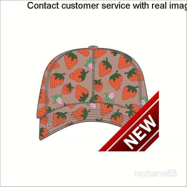 

Quality 888823ss Strawberry Baseball Caps Man's Cotton Cactus Classic Letter Ball Summer Women Sun Hats Outdoor Adjustable Snapback Cap13334422