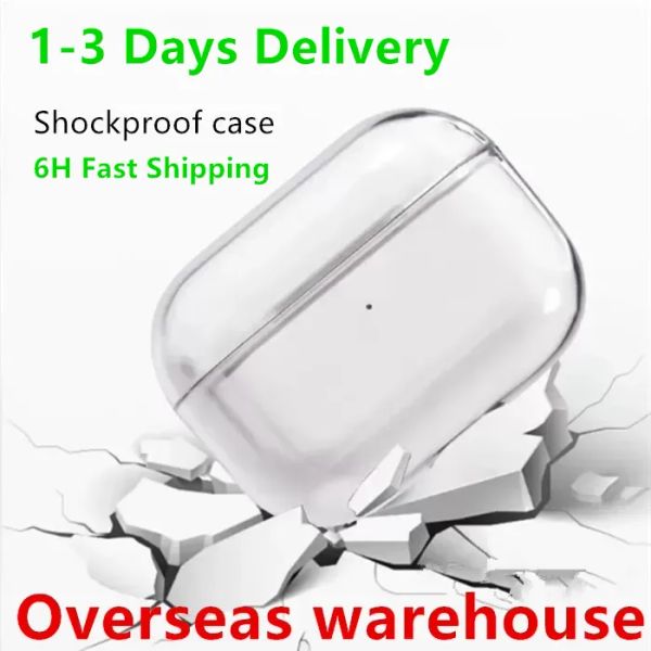 

For Airpods Pro 2 airpod 3 pro Headphone Accessories Solid TPU Silicone Protective Earphone Cover