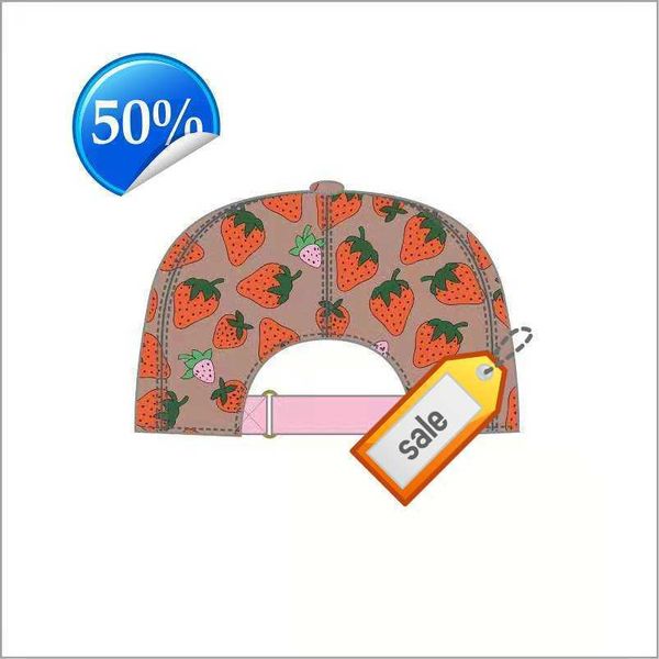 

8820232strawberry baseball caps man's cotton cactus classic letter ball caps summer women sun hats outdoor adjustable snapback cap girl, Blue;gray