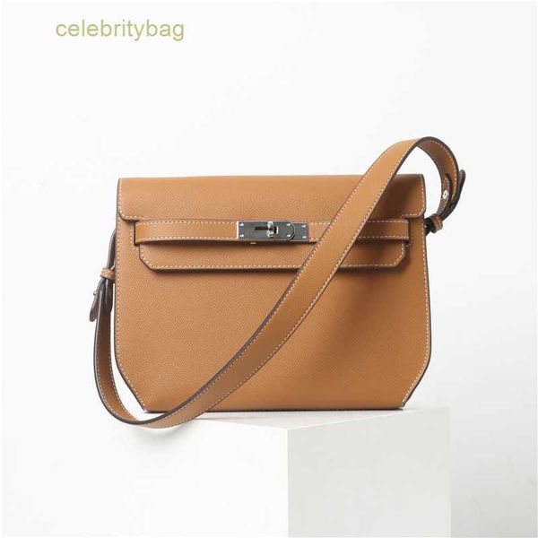 

designer kelyss handbags hemrres 2023 new silver button difference bag depeches25 handbag genuine leather women's has logo prs4