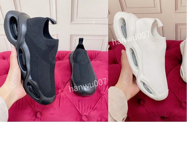 

2023new womens fashion designer shoes runner trainers suede leather low-cut shoes black white slip-on casual shoes