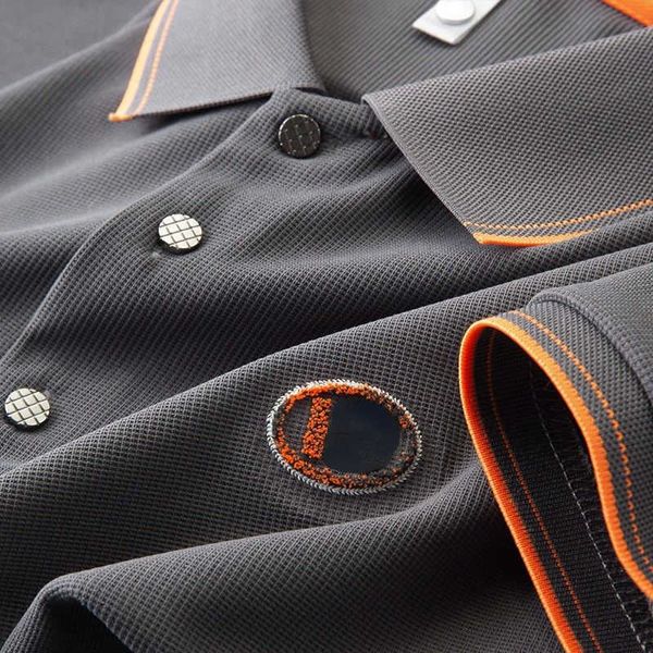 

luxury summer polo shirt men women silk comfortable short sleeve r tshirt letter embroidery pullover tee casual business polos, White;black